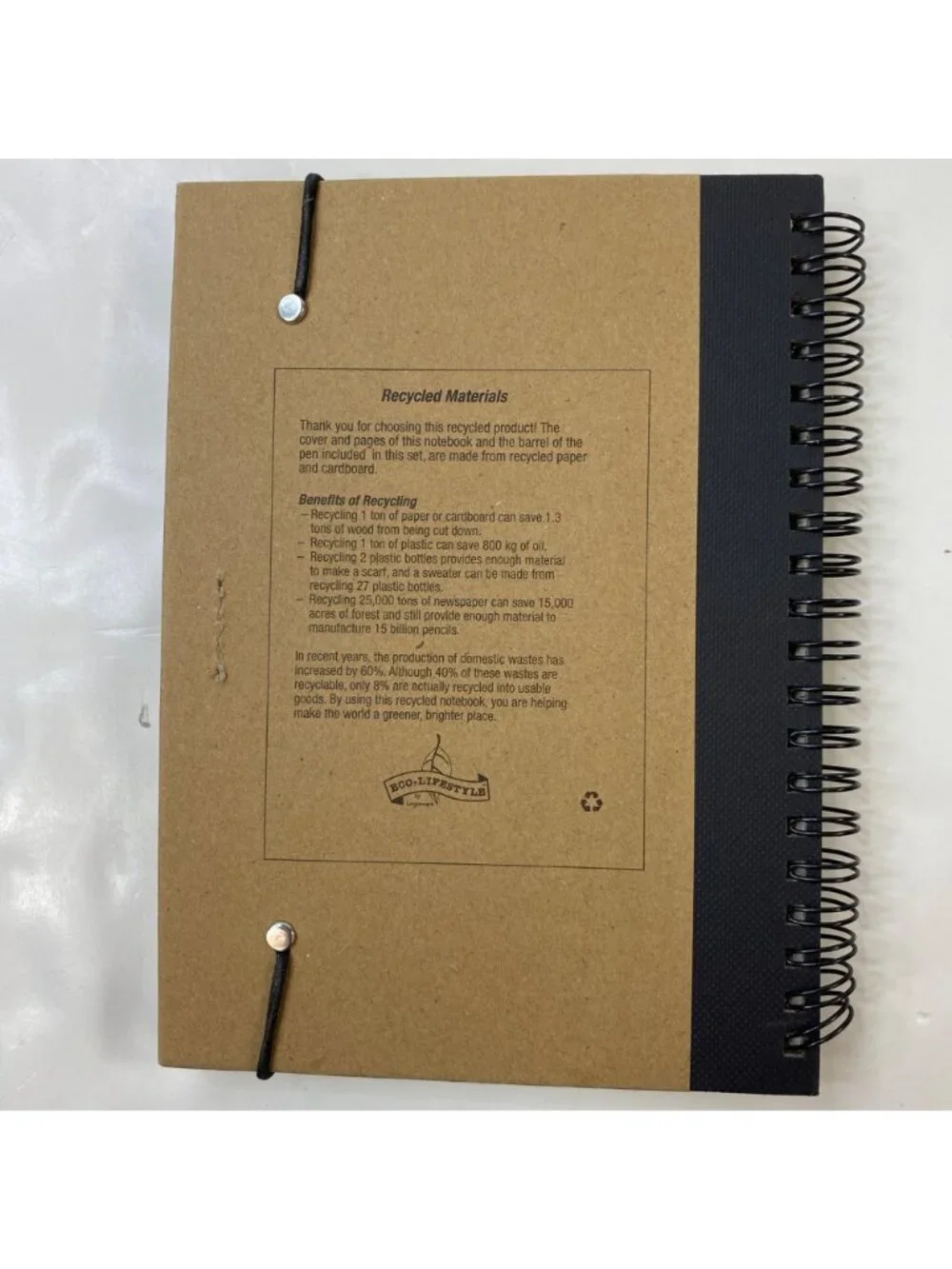 Ebay Open 2022 Journal Books White Brown Lined Notebook Red Pen eBayana